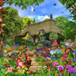 Jigsaw Puzzle - Thatched Cottage Garden 1000 Or 500 Piece Jigsaw Puzzles
