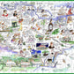 Map of Kent - Tim Bulmer - 300 Piece Wooden Jigsaw Puzzle