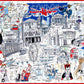 Map of London - Tim Bulmer - 300 Piece Wooden Jigsaw Puzzle