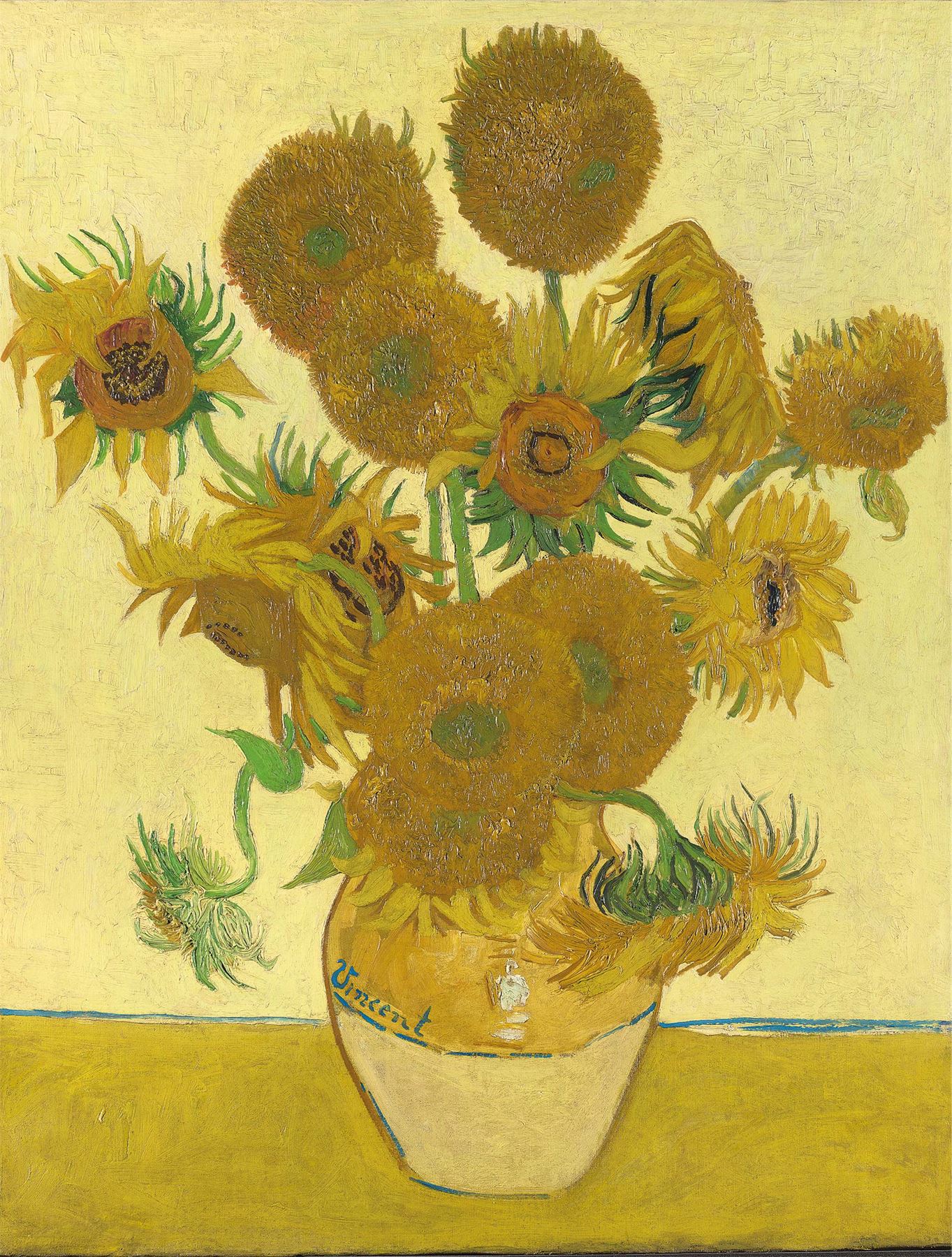 『Sunflowers』支援　絵画 Sunflowers - National Gallery 1000 Piece Jigsaw Puzzle – All