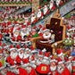 Chaos at Santa's Grotto - No. 14 300 Piece Wooden Jigsaw Puzzle