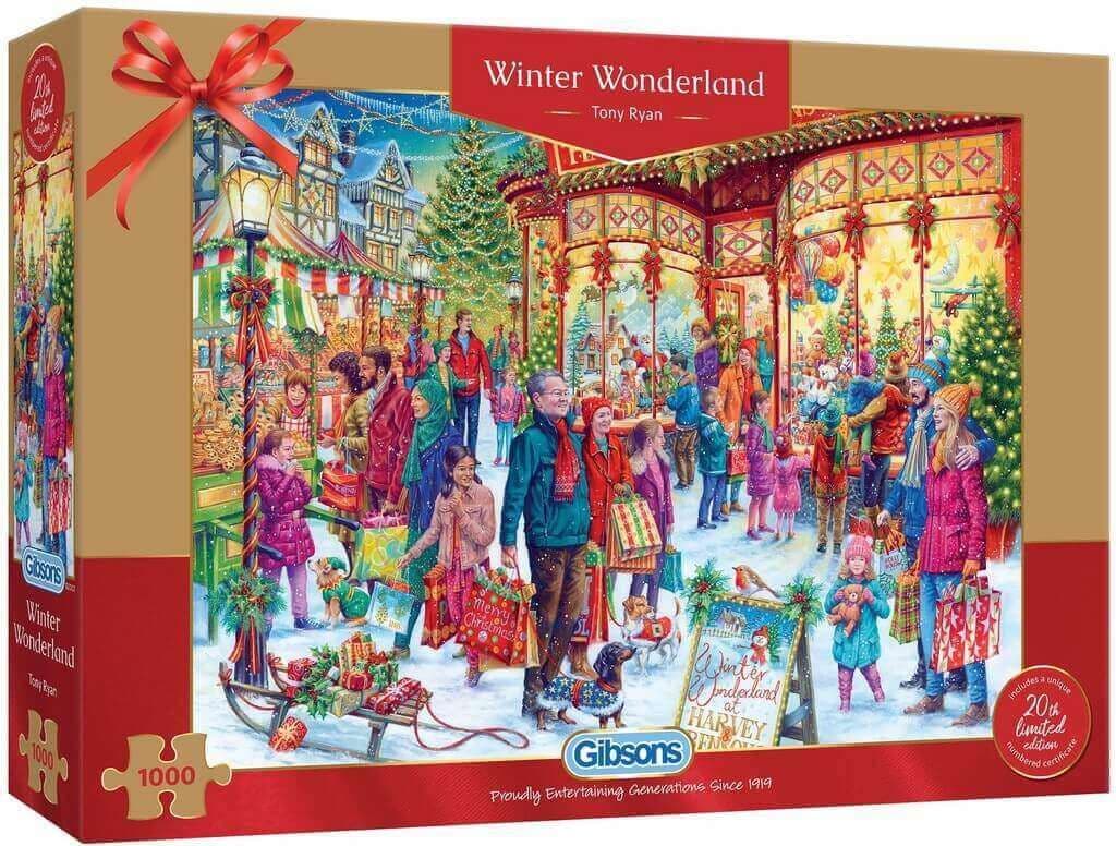 Gibsons Winter Wonderland Limited Edition Christmas Jigsaw Puzzle 2022 Tony Ryan