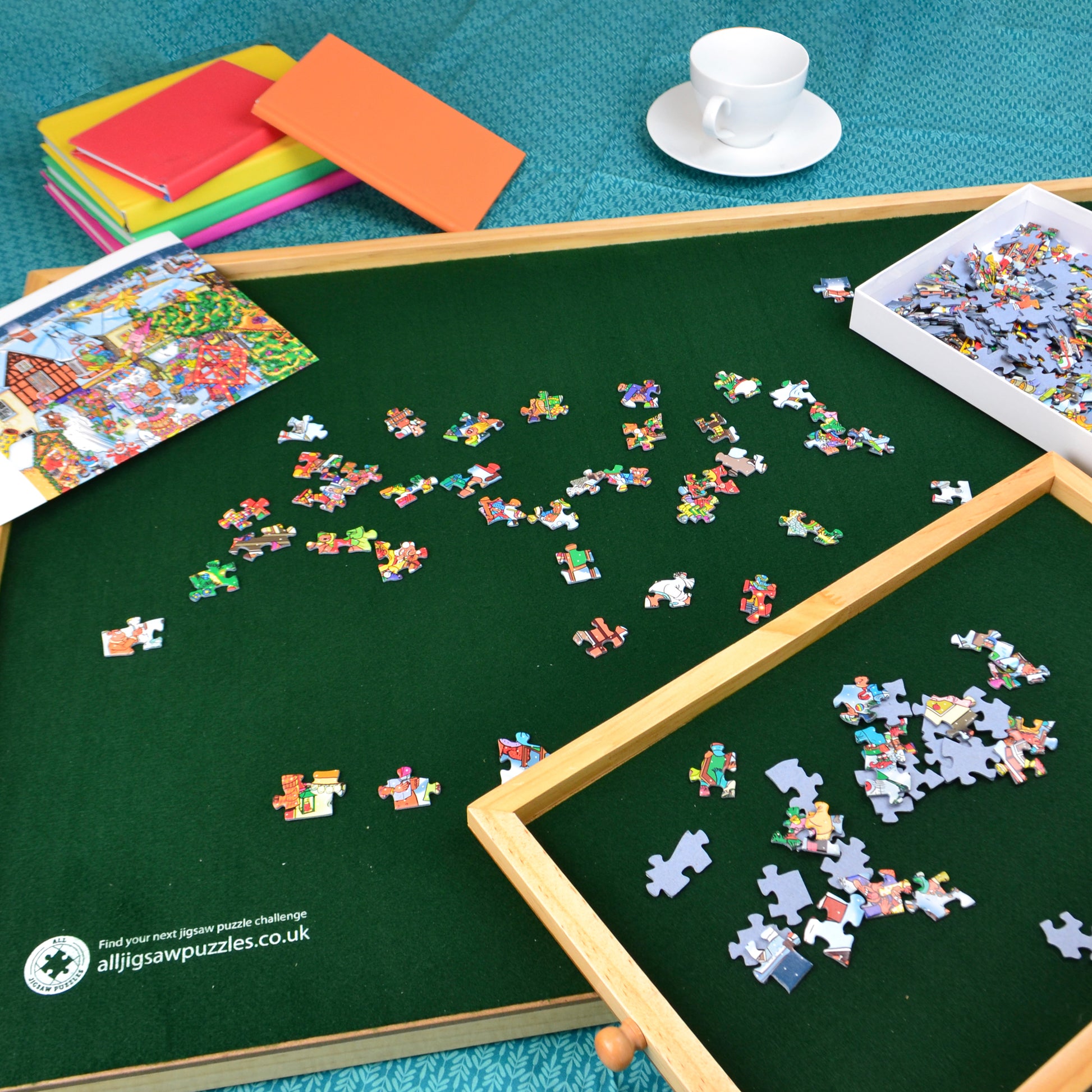 Wooden Jigsaw Puzzle Table - Premium – All Jigsaw Puzzles US